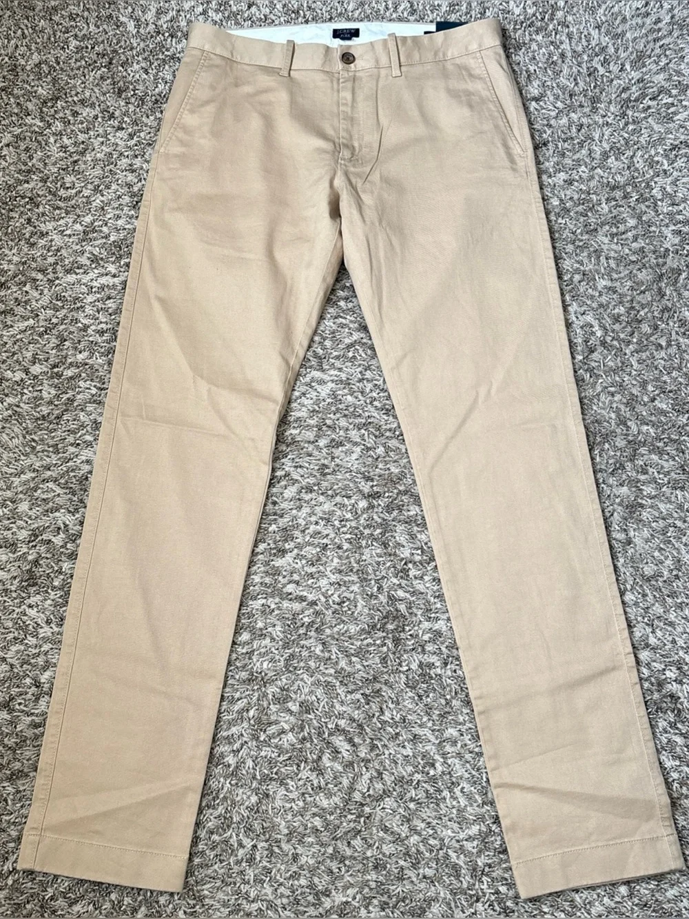 J. Crew Flex Men's Slim Fit Khaki/Chino Pants, 32x34, NWT